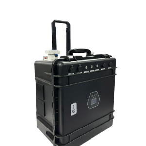 ZY-G16000 Off-Grid 16076wh Waterproof Trolley Suitcase Mobile EV Charger