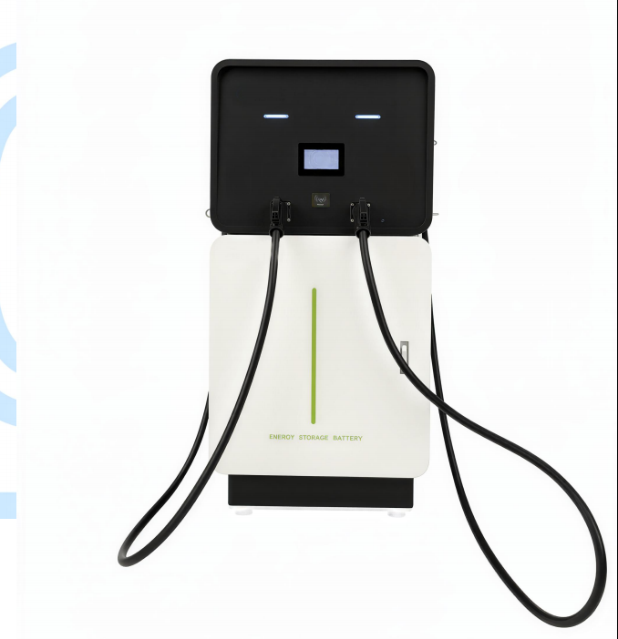 Highway Rescue BC6060 Vertical Off-Grid 60kwh Capacity 60Kw Power Dual Guns Mobile EV Charger - Image 3