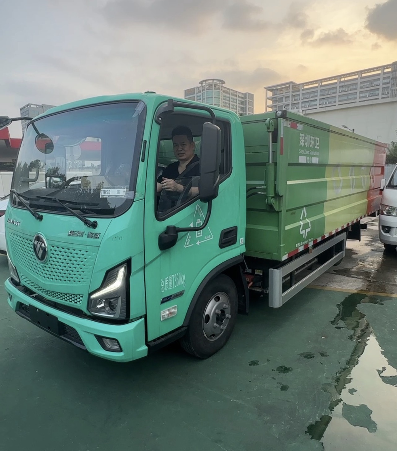 FOTON AUMARK EX EV Garbage Collection Truck ♻️🚛⚡ - Image 3